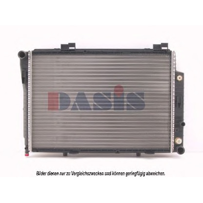 Photo Radiator, engine cooling AKS DASIS 120740N