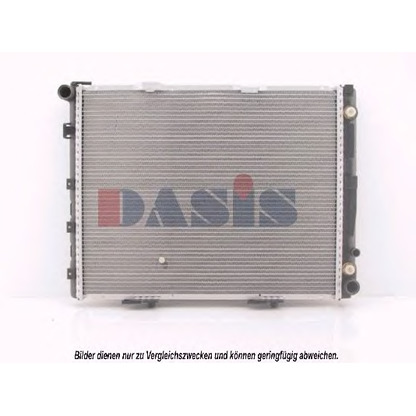 Photo Radiator, engine cooling AKS DASIS 120950N