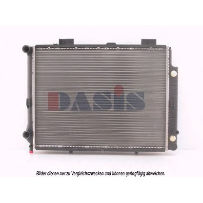 Photo Radiateur, refroidissement du moteur AKS DASIS 121090N