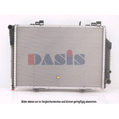 Foto Radiatore, Raffreddamento motore AKS DASIS 121150N