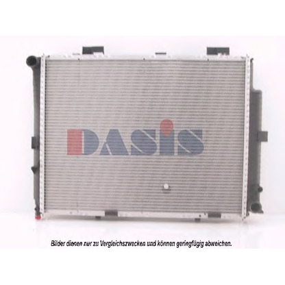 Photo Radiateur, refroidissement du moteur AKS DASIS 121170N