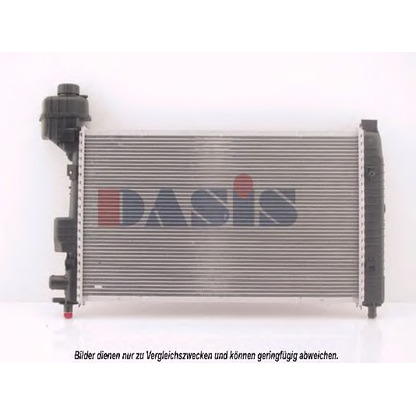 Photo Radiateur, refroidissement du moteur AKS DASIS 121220N