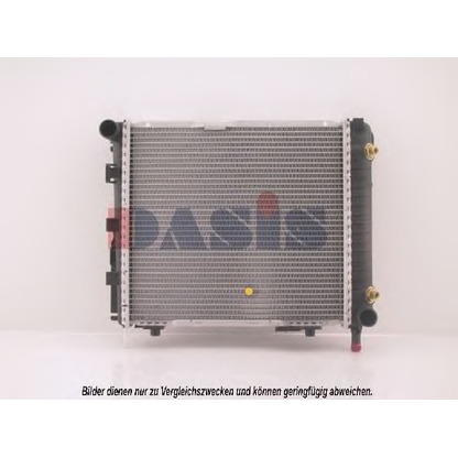 Photo Radiateur, refroidissement du moteur AKS DASIS 121570N