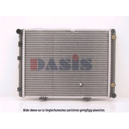 Photo Radiator, engine cooling AKS DASIS 121580N