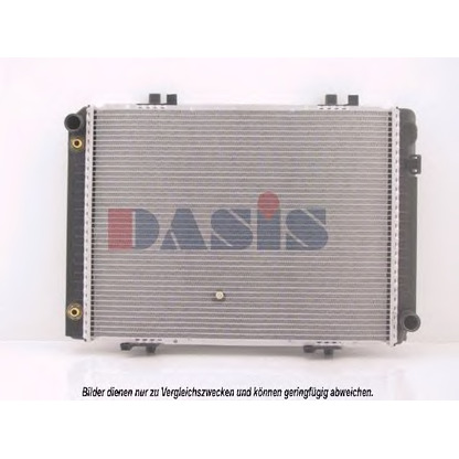 Фото Радиатор, охлаждение двигателя AKS DASIS 121620N
