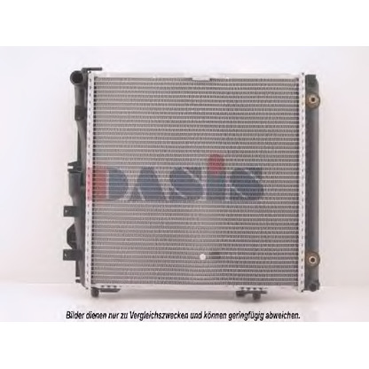 Photo Radiateur, refroidissement du moteur AKS DASIS 121640N