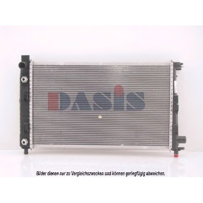 Фото Радиатор, охлаждение двигателя AKS DASIS 121750N
