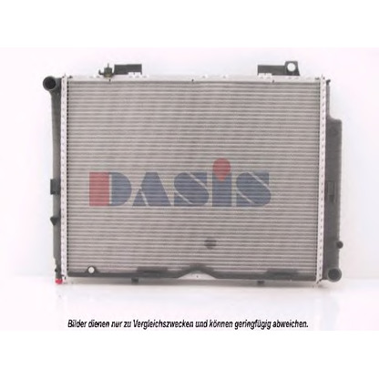 Photo Radiator, engine cooling AKS DASIS 122580N