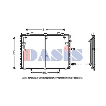 Фото Конденсатор, кондиционер AKS DASIS 122920N