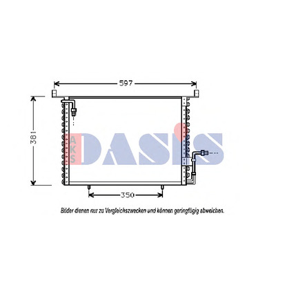 Foto Kondensator, Klimaanlage AKS DASIS 122930N