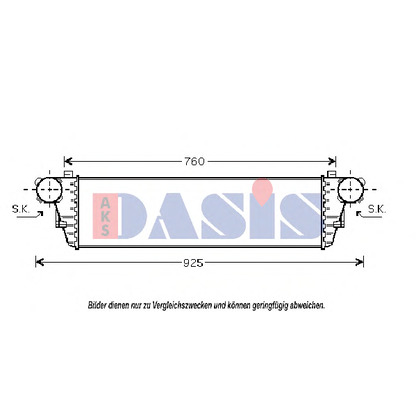 Foto Ladeluftkühler AKS DASIS 127170N