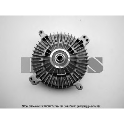 Photo Clutch, radiator fan AKS DASIS 128036N