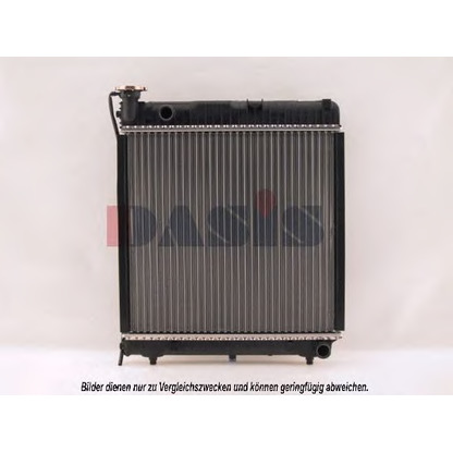 Photo Radiator, engine cooling AKS DASIS 130500N