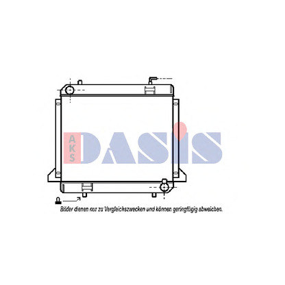 Foto Kühler, Motorkühlung AKS DASIS 131080N