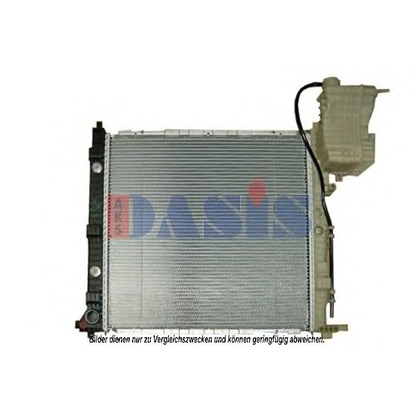 Фото Радиатор, охлаждение двигателя AKS DASIS 134920N