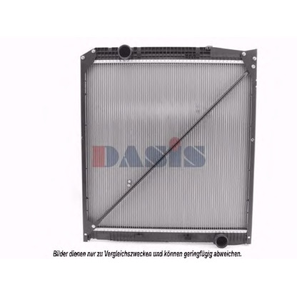 Photo Radiator, engine cooling AKS DASIS 134990T