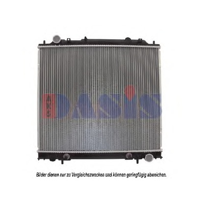 Foto Radiador, refrigeración del motor AKS DASIS 140091N