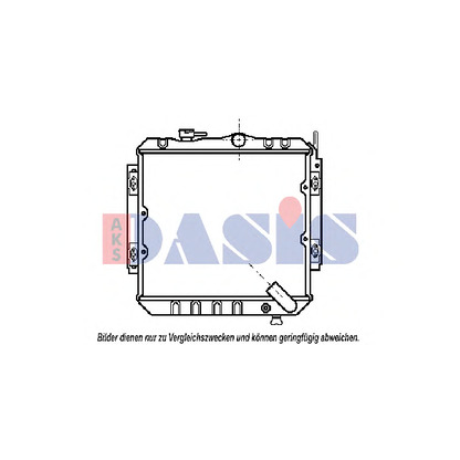 Foto Kühler, Motorkühlung AKS DASIS 140440N