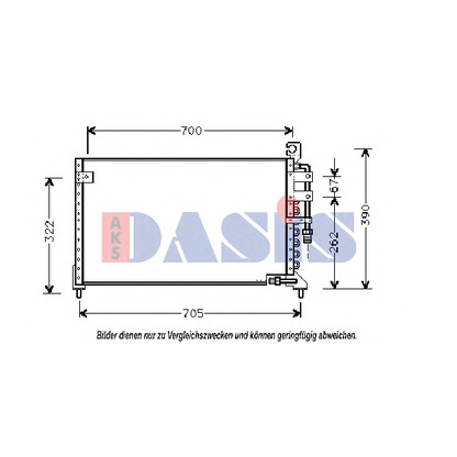 Foto Condensador, aire acondicionado AKS DASIS 142050N