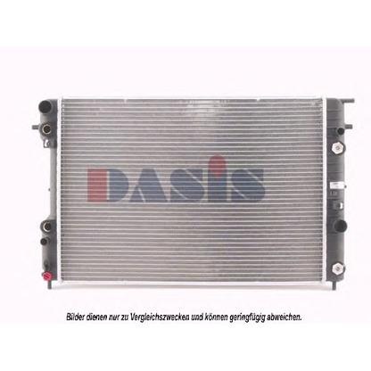 Photo Radiator, engine cooling AKS DASIS 151210N