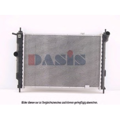 Фото Радиатор, охлаждение двигателя AKS DASIS 151450N