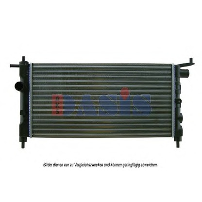 Photo Radiator, engine cooling AKS DASIS 151600N