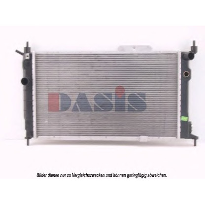 Photo Radiator, engine cooling AKS DASIS 151720N