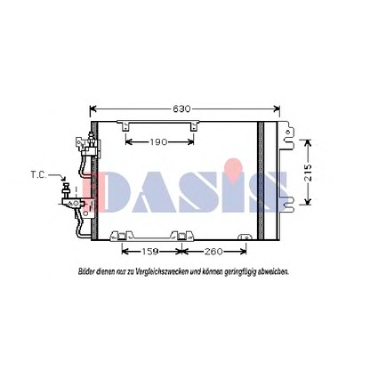 Photo Condenser, air conditioning AKS DASIS 152016N