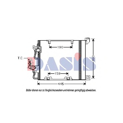 Photo Condenser, air conditioning AKS DASIS 152017N