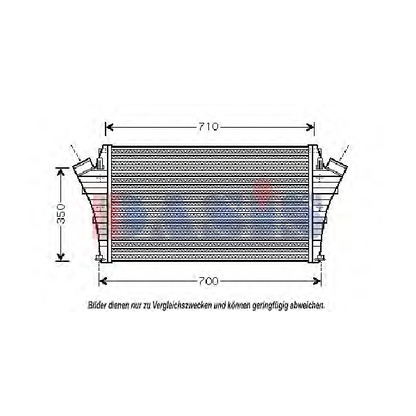 Foto Ladeluftkühler AKS DASIS 157017N