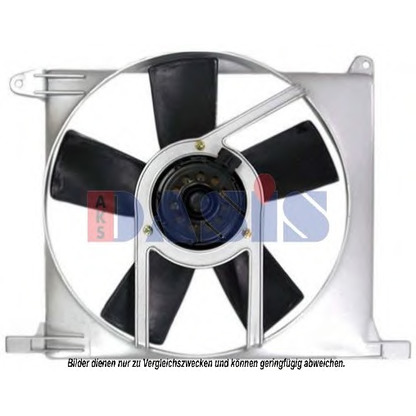 Photo Ventilateur, refroidissement du moteur AKS DASIS 158026N