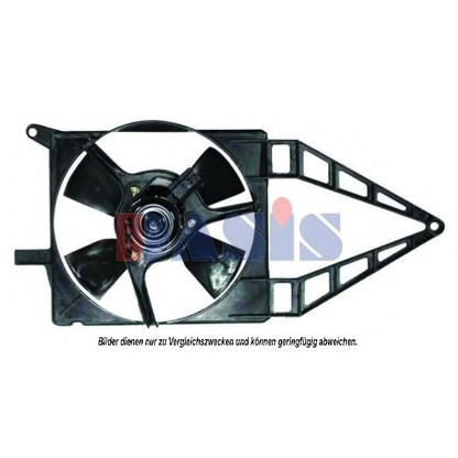 Photo Electric Motor, radiator fan AKS DASIS 158042N