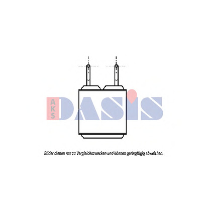 Foto Scambiatore calore, Riscaldamento abitacolo AKS DASIS 159190N