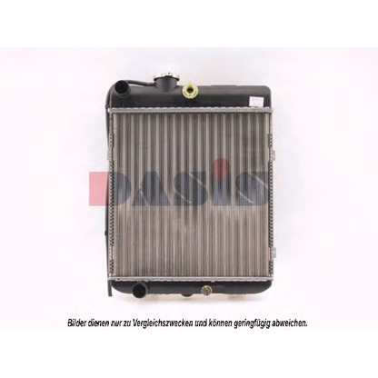 Photo Radiator, engine cooling AKS DASIS 160050N