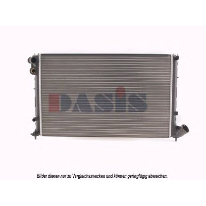 Photo Radiator, engine cooling AKS DASIS 160280N