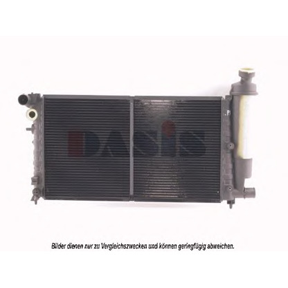 Foto Radiador, refrigeración del motor AKS DASIS 160330N