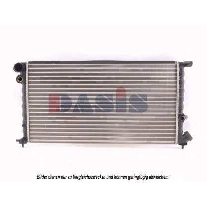 Photo Radiator, engine cooling AKS DASIS 160360N