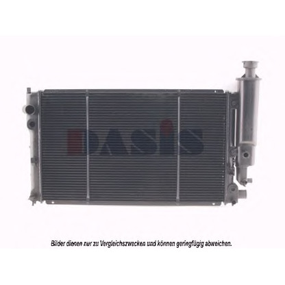 Photo Radiateur, refroidissement du moteur AKS DASIS 160710N