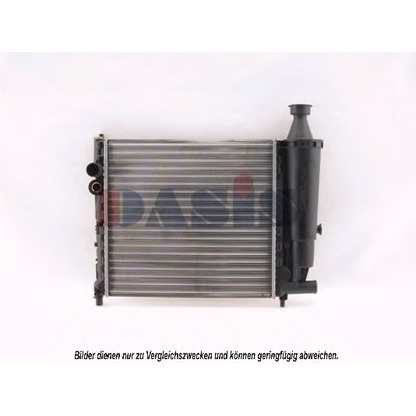Photo Radiateur, refroidissement du moteur AKS DASIS 160940N