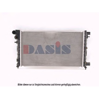 Photo Radiator, engine cooling AKS DASIS 161230N