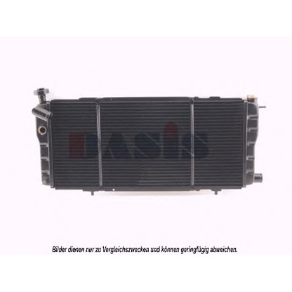 Photo Radiateur, refroidissement du moteur AKS DASIS 161360N