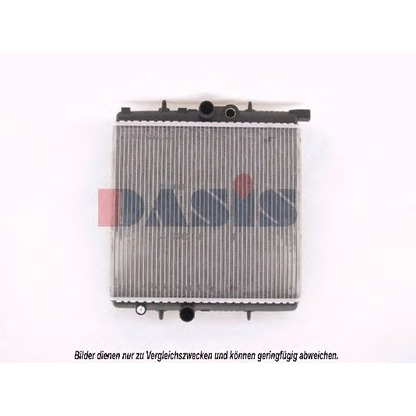 Photo Radiator, engine cooling AKS DASIS 161450N