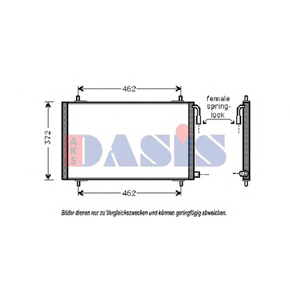 Photo Condenser, air conditioning AKS DASIS 162320N