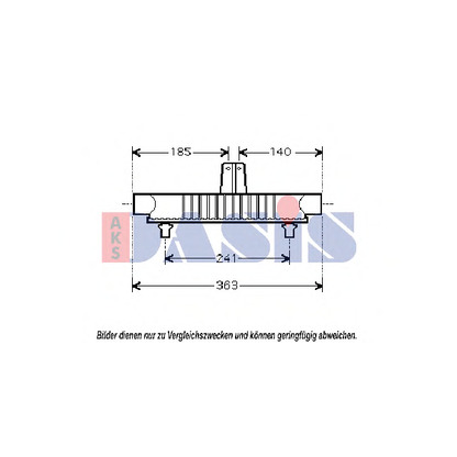 Foto Radiador de aceite, aceite motor AKS DASIS 166001N