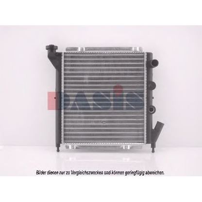 Photo Radiator, engine cooling AKS DASIS 180080N