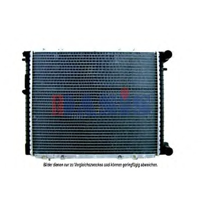 Photo Radiateur, refroidissement du moteur AKS DASIS 180210N