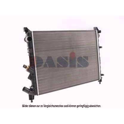 Photo Radiator, engine cooling AKS DASIS 180810N