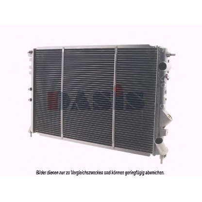 Photo Radiateur, refroidissement du moteur AKS DASIS 180980N