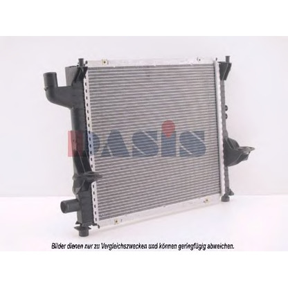 Photo Radiateur, refroidissement du moteur AKS DASIS 181390N