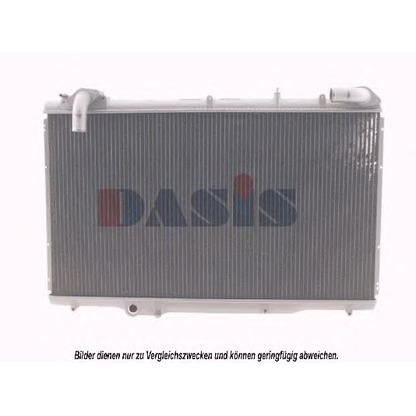 Фото Радиатор, охлаждение двигателя AKS DASIS 181430N